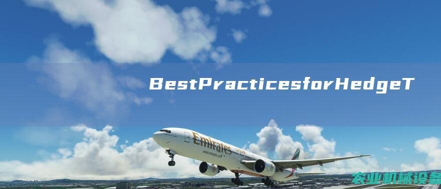 BestPracticesforHedgeT