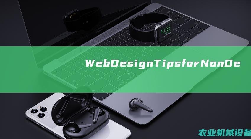 Web Design Tips for Non-Designers