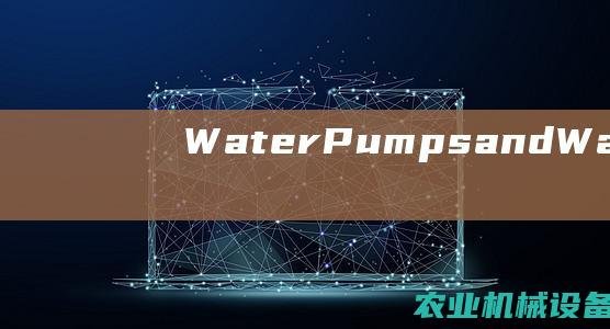 Water Pumps and Water Management: A Sustainable Approach